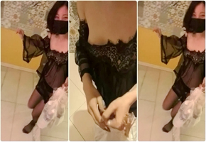 玩刺激少妇穿真空缚纱拿外卖,快递小哥真性福.mp4