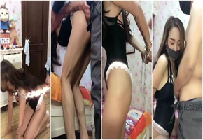 夫妻主播性奴演绎母狗调教强迫口交上演家庭式性暴力.mp4