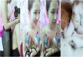 姐妹主播玩出新花样电动拔罐玩弄大奶子.mp4