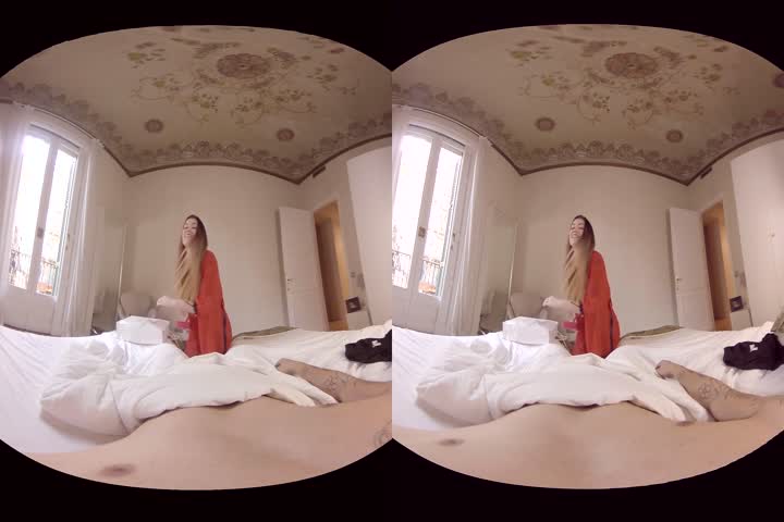 VirtualRealPorn - Four girls playing with dildos in VR