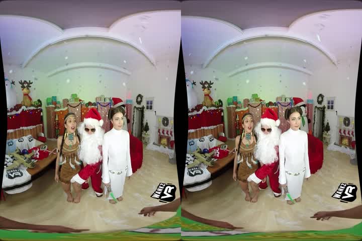 Sex Party With Three Sexy Girls In Virtual Reality