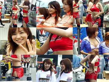 レースクイーン彻底盗撮 Vol.29