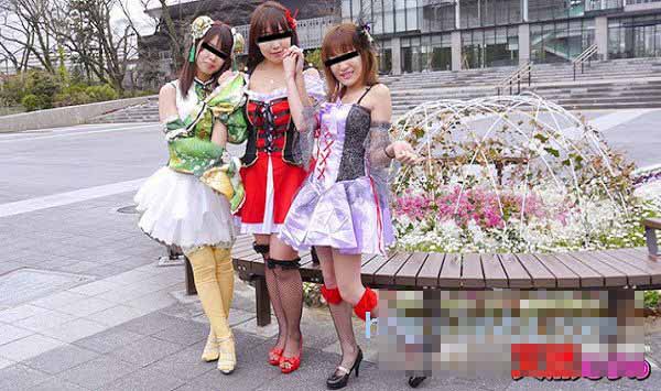 天然素人 050615_01 春祭角色扮演大乱交！前编~山下ゆかり?椎名沙希?田原咲