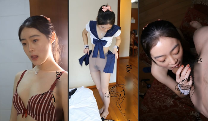 清纯美少女平面模特酒店拍摄人体艺术被潜规则
