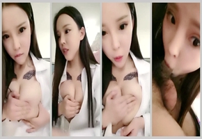 娇喘小婊妹露脸约炮小哥哥就是有一股骚劲，舔鸡巴的样子真让人兴奋，逼逼毛都没有被大鸡巴爆草，呻吟浪叫不断