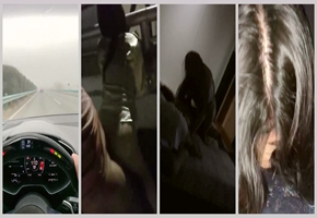颜值美女高速口交天桥啪啪雨天路边车震