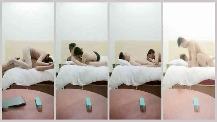 气质美少妇和帅气男同事宾馆偷情,丝袜诱惑啪啪