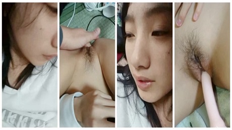 酒店和我的大一学妹拍拍刚学的抠逼技巧就用上了第一次用振动棒