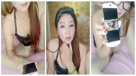【啪啪推荐】极品爆乳美女〖野狼花〗狂野纹身E奶美女约炮狂龙纹身猛男激情啪啪做爱 无套顶着操干到