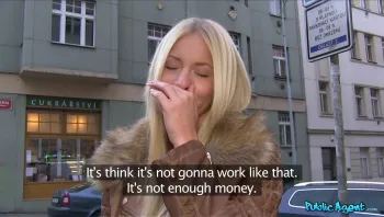 Blonde Lost In Prague Finds Herself Sucking On Strangers Cock_Kiara Lord
