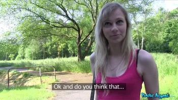 Blonde Student Fucks A Stranger For Cash_Angela