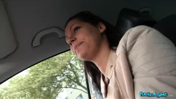 Lost Brunette Finds Her Way Onto Strangers Thick Cock_Cipriana