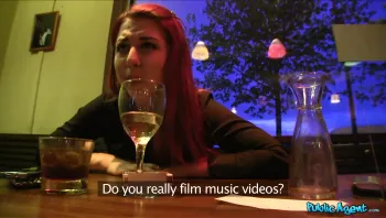 Agents Redhead Friend Agrees To A Bathroom Fuck Session_Sophia Wild