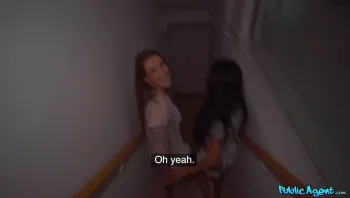 Lucky Agent In Basement Threesome_Alexis Crystal Lexi Dona