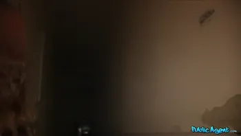 Brunette With Big Boobs Fucked In A Cellar