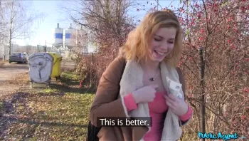 Lost Blonde Sucks Cock For Cash_Chrissy Fox