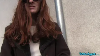 Horny Redhead Fucked Hard Outdoors_Ariandra Oily