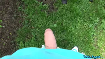 Student Fucked In Forest For Cash_Misha Cross