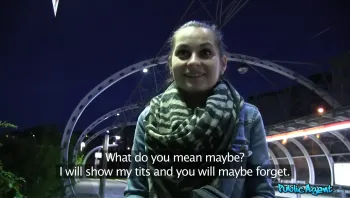 Babe With No Ticket Will Have To Take Strangers Cum On Her Ass_Ashley Woods