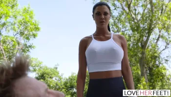 LoveHerFeet Foot Worshiping My Friend's Lusty British Wife