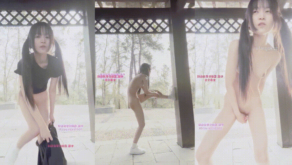 02月新品，清纯美少女福利姬【崽崽】私人重金露脸定制，人来人往公园全裸塞跳蛋跳绳极限挑战