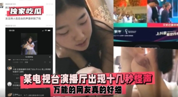 某电视台演播厅出现十几秒怪声