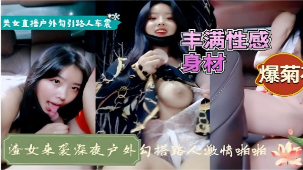 美女直播户外勾引路人车震丰满性感身材爆菊渣女来袭深夜户外勾搭路人激情啪啪-精品力荐