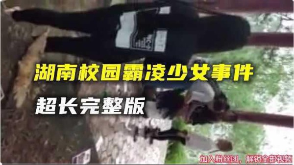 【校园欺凌】湖南校园霸凌少女事件。超长完