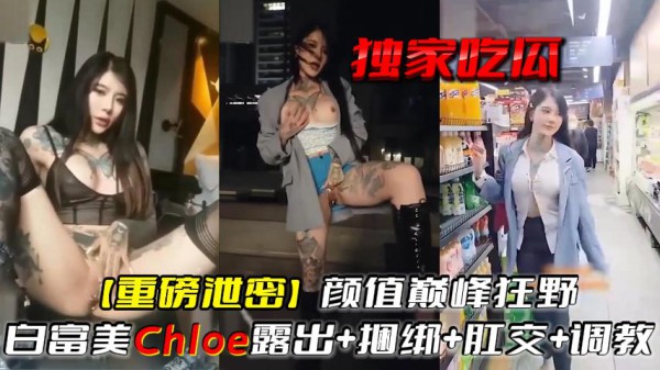 独家吃瓜【重磅泄密】颜值巅峰狂野白富美露出 捆绑 肛交 调教-精品力荐