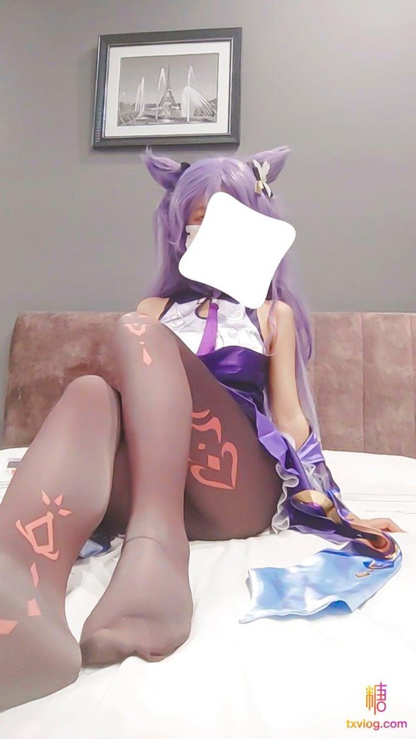 【霉可可】原神cos，是一只想被进入的可可!-xj