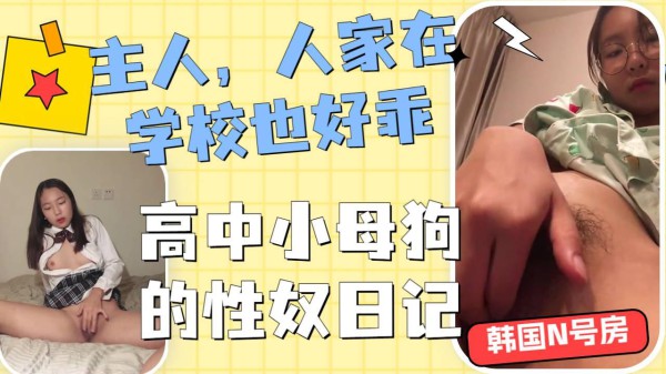 高校可爱小母狗的性奴日记，记录自己被调教自慰的每一天 N号房