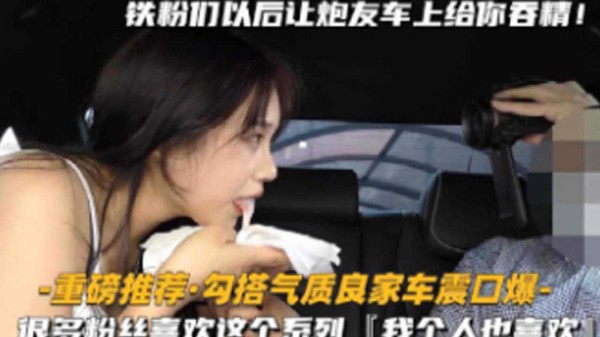 【重磅推荐】勾搭气质良家少妇车震口爆-精品力荐