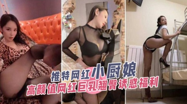 推特网红小厨娘-高颜值巨乳网红，女神诱惑福利-xj