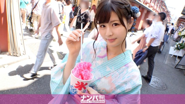 200GANA-2789 マジ軟派、初撮。 1849 【高校教師の休日】浅草で見つけた浴衣女子をナンパ！はだけさ