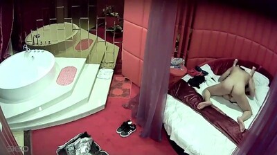 情趣主题宾馆无套内射妹子