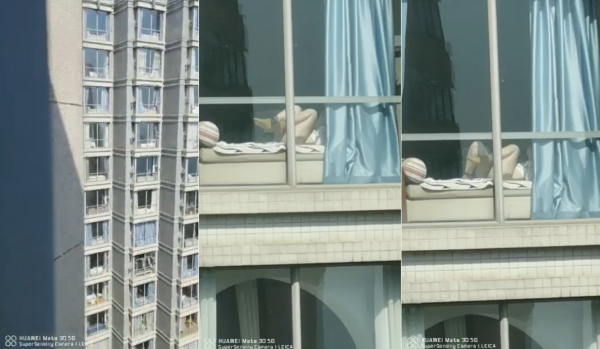 发现对面家女生在自慰