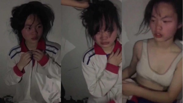 ①【校园暴力】初中妹子被凌辱蹂躏