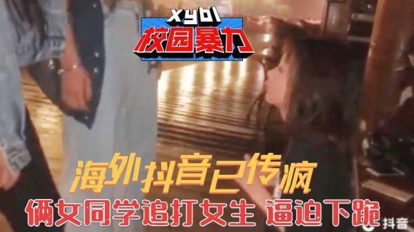 【湖北校园暴力事件】俩女生追着同学打 逼迫下跪